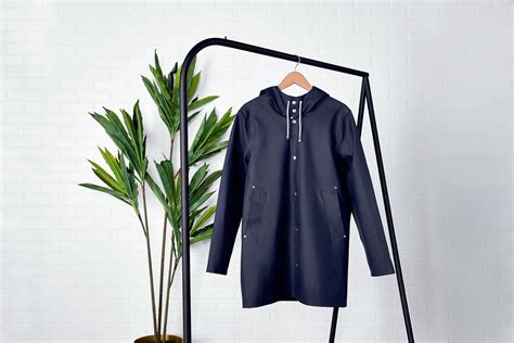 Stutterheim Stockholm Raincoat Navy Deals Cpshouston Net