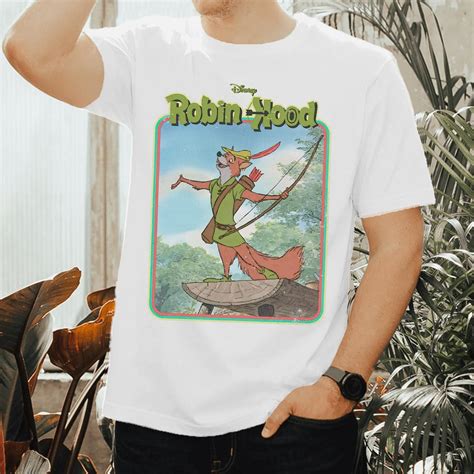 Retro Disney Robin Hood Shirt, Disney Vintage Robin Hood Hero T-shirt ...