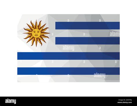 Ilustraci N Vectorial S Mbolo Oficial De Uruguay Bandera Nacional Con