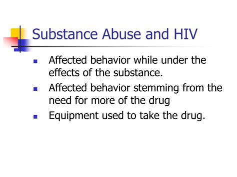 Ppt Substance Use And Infectious Disease Powerpoint Presentation Id 63012