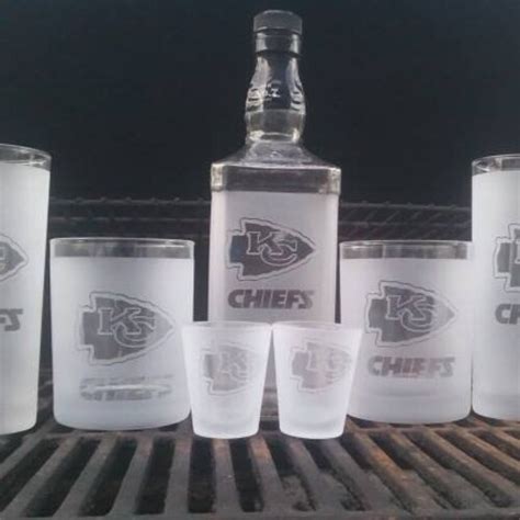 Personalized Kansas City Chiefs Gift KC Chiefs Liquor Set - Etsy