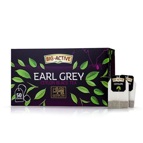 Big Active Earl Grey Herbata Czarna Torebek Herbapol Lublin