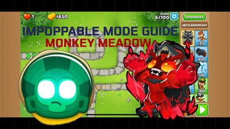 Bloons TD6 Monkey Meadow IMPOPPABLE YouTube