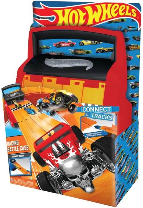Hot Wheels Multi Launcher Car Case Store And Race Car Case Stores Up 20 Cars With 4 Tracks