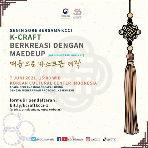 Korean Cultural Center Indonesia On Twitter Korean Cultural Center