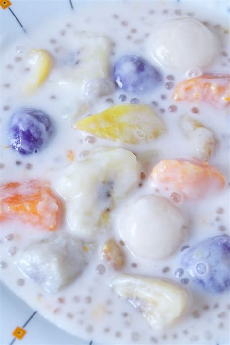 Ginataang Bilo Bilo Sticky Rice Balls In Coco Milk Foxy Folksy