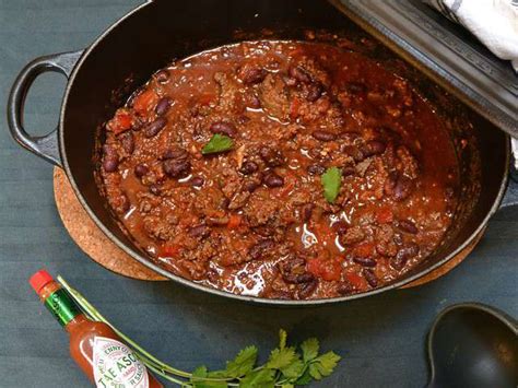 Recettes De Chili Con Carne De Un Livre Gourmand