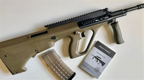 Unboxing Steyr AUG OD Green 5 56 Ext Rail YouTube