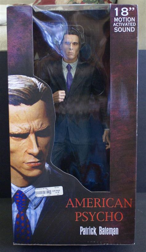 Neca 18 Inch Talking American Psycho Patrick Bateman Figure Unopened