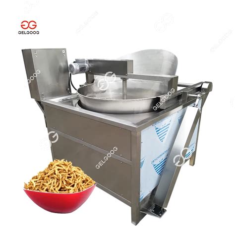 Commercial Snack Food Frying Machine Industrial Potato Chips Deep Fryer