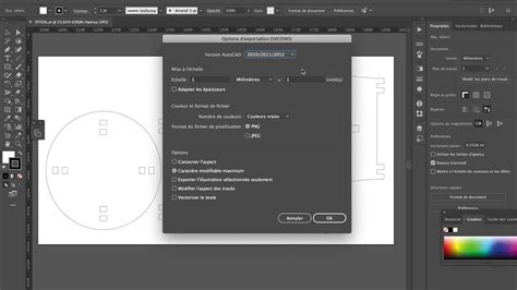 Export Dxf Illustrator Youtube