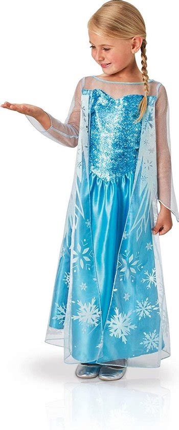 Disney Frozen Elsa Jurk Maat Verkleedjurk Bol