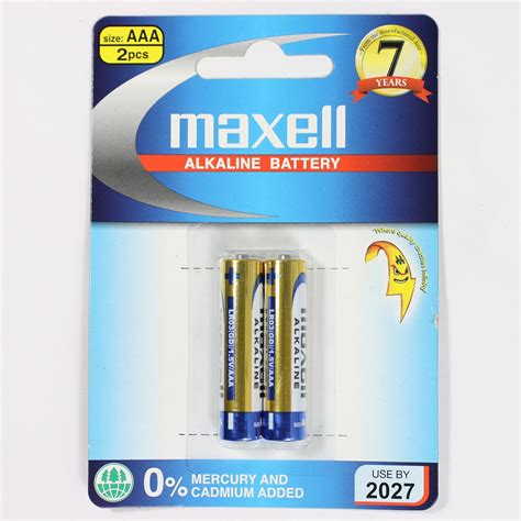 Pin 3A Alkaline Maxell