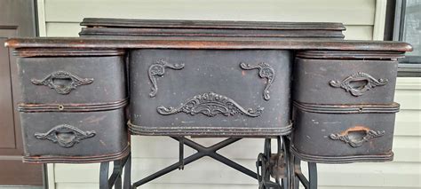 Antique Florence Rotary Treadle Table