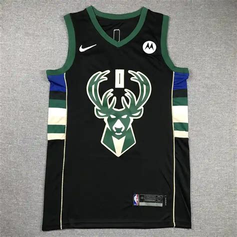 2023 Milwaukee Bucks Damian Lillard #0 Black Embroidery Jersey - Soccer ...