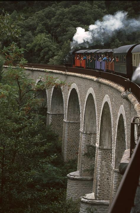 Photo Gratuite Locomotive Vapeur Viaduc De Pont Chemin De Fer