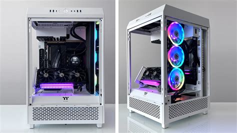 Thermaltake The Tower 500 Snow Edition Chassis Review Funky Kit