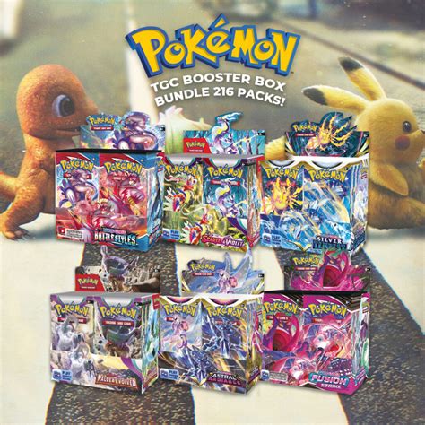 Pokémon TCG Booster Box Mega Bundle (216 Packs) - Paragon Competitions