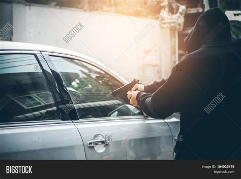 Robber Dressed Black Image And Photo Free Trial Bigstock