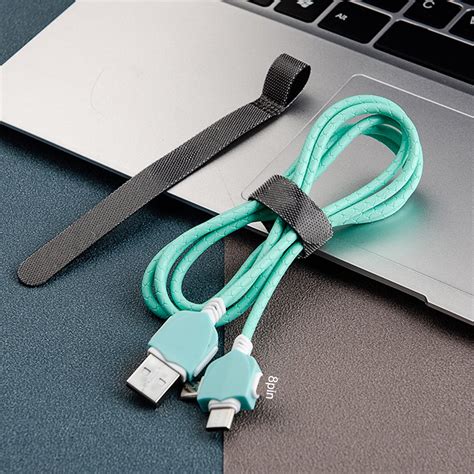 Xwq Data Cable 3 In 1 Fast Charge 21a 8pin Type C Micro Usb Phone Charging Cord For Android