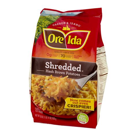 Ore-Ida Country Hash Browns Shredded 30oz Bag | Garden Grocer