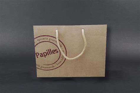 Sac Papier Kraft Haut De Gamme Sac Luxe Personnalis En Petite Quantit