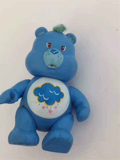 VINTAGE 1983 KENNER Care Bears Poseable Figure Grumpy Bear 20 00