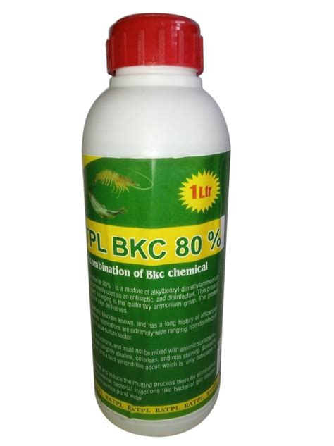 Batpl Bkc 80 Benzalkonium Chloride For Water Disinfectant Liquid At ₹ 1350piece In Kolkata