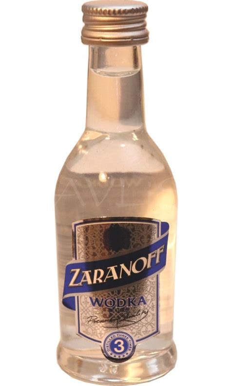 Wodka Zaranoff 375 40ml Miniatura Rola