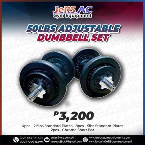 20lbs Adjustable Dumbbell Set 1 640 Philippines Buy And Sell