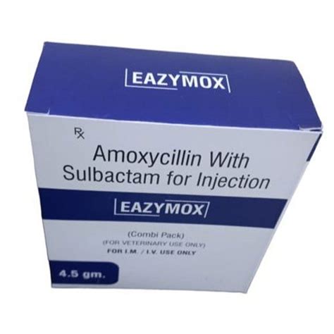 Amoxicillin Sulbactam Injection Packaging Size Gm At Rs Box