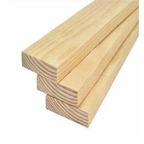 Brown Rectangular Pine Wood Plank For Furniture Thickness Mm At Rs