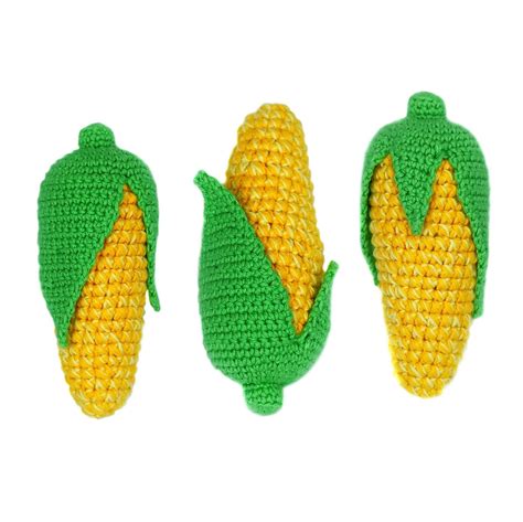 Corn Crochet Pattern Amigurumi Corn On The Cob Pattern Etsy