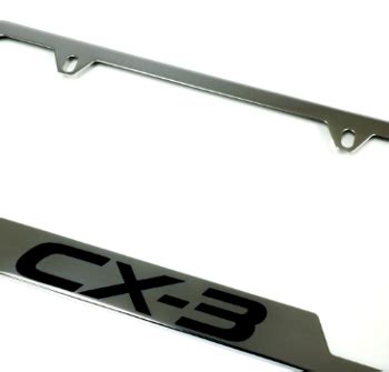 2016 2019 Mazda CX 3 License Plate Frame Cx 3 Logo 0000 83 S35 MazdaSwag