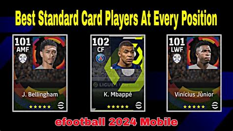 Best Standard Players For Every Position After New Update Efootball