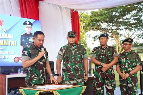 Panglima Tni Kunjungan Kerja Ke Makorem Wira Bhakti Indo Maritim