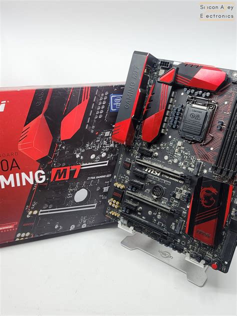 Msi Z170a Gaming M7 Intel Lga 1151 Atx Motherboard Silicon Alley Electronics