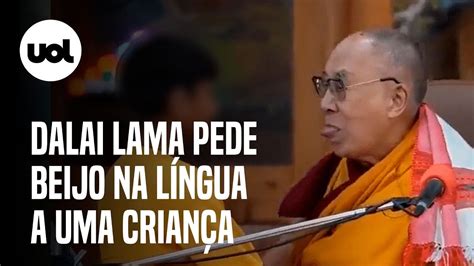 Dalai Lama Pede Beijo Na L Ngua A Menino E Se Desculpa Ap S Repercuss O