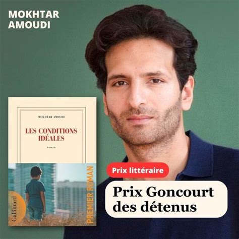 Prix Goncourt des détenus 2023 LAlgérien Mokhtar Amoudi lauréat El