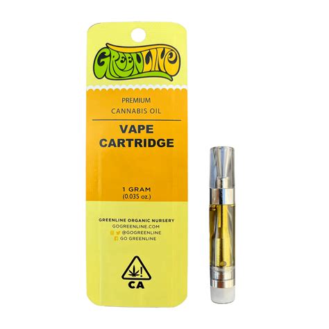 Greenline Orange Tree Cartridge 1g Weedmaps