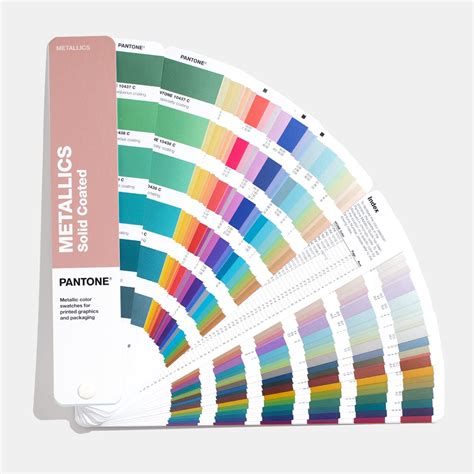 Metallics Guide Pantone Color Chart Pms Color Chart Pantone