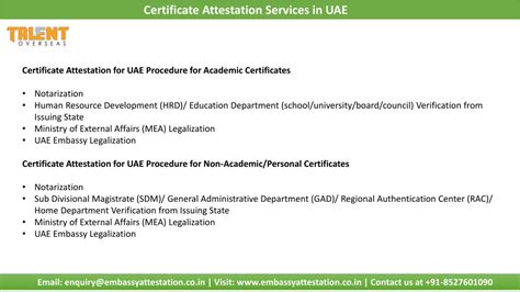 PPT Know About Certificate Attestation Services In UAE PowerPoint