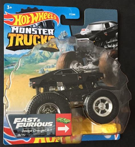 Hot Wheels Monster Truck Fast Furious Dodge Charger R T