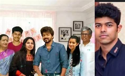 thalapathy vijay family thalapathy vijay son thalapathy vijay