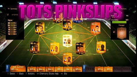 Fifa Tots Pinkslips Omg Ea Youtube