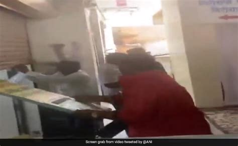 Shiv Sena Workers Vandalise Rebel Mla Tanaji Sawants Office In Pune