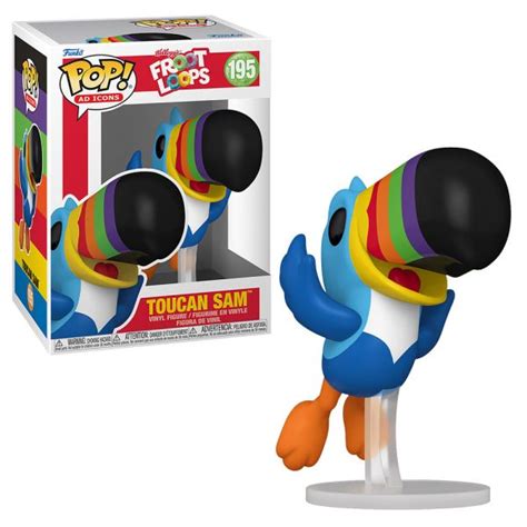 Funko Pop Ad Icons Vinyl Kelloggs Froot Loops Toucan Sam