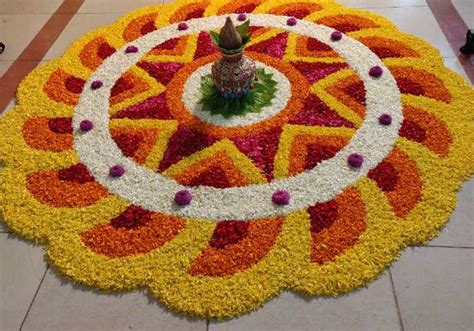 Navratri Special Rangoli Design Welcome Maa Durga With These Beautiful