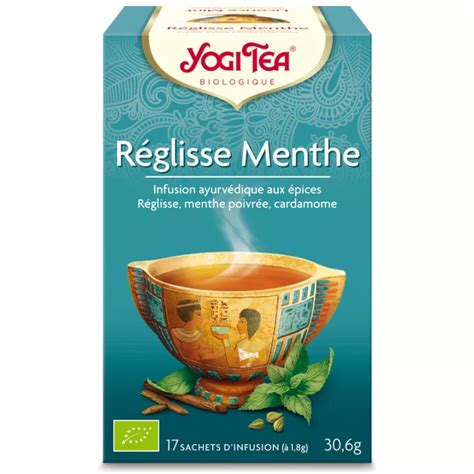 Yogi Tea Tisane R Glisse Menth Infusion Ayurv Dique En Pharmacie