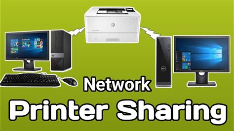 How To Share Network Printer How To Share Printer YouTube